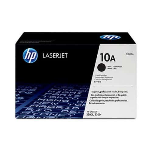 HP 10A Black LaserJet toner