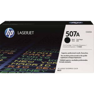 HP 507A Black Toner Cartridge in Dubai - CE400A