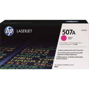 HP 507A Magenta Toner Cartridge in Dubai - CE403A