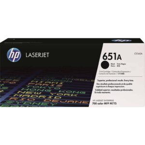 HP 651A Black Toner Cartridge in Dubai - CE340A