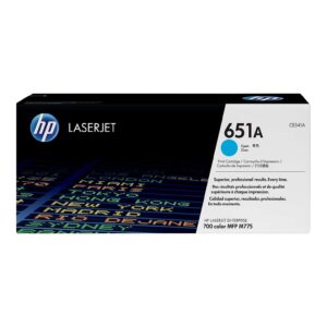 HP 651A Cyan Toner Cartridge in Dubai - CE341A