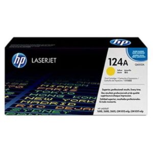 HP 124A Yellow Toner Cartridge in Dubai - Q6002A