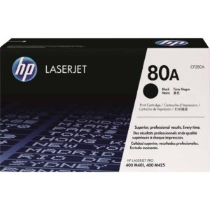 HP 80A Black Toner Cartridge in Dubai - CF280A