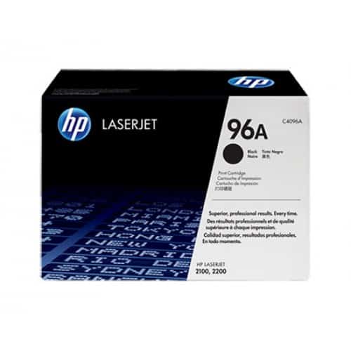 HP 96A Black LaserJet Toner Cartridge (C4096A)