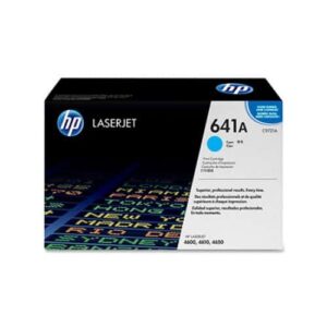 HP 641A Cyan LaserJet Toner Cartridge (C9721A)