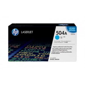 HP 504A Cyan LaserJet Toner Cartridge (CE251A)