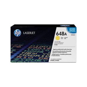 HP 648A Yellow LaserJet Toner Cartridge (CE262A)