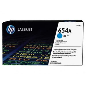 HP 654A Cyan Original LaserJet Toner Cartridge - CF331A