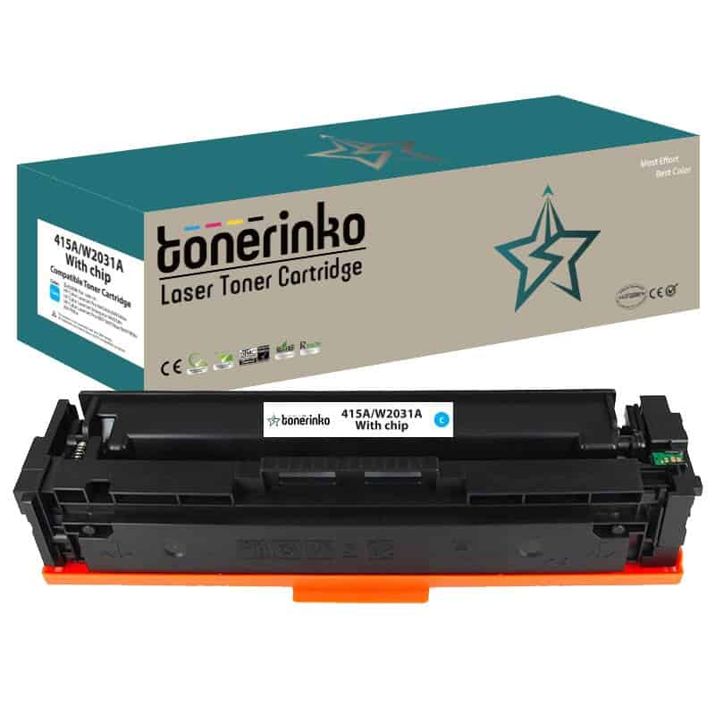 HP 415A Compatible Cyan Toner in Dubai - W2031A