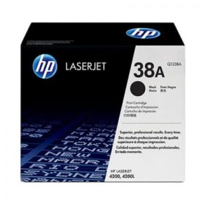 HP 38A Black LaserJet Toner Cartridge (Q1338A)