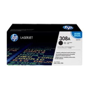 HP 308A Black LaserJet Toner Cartridge (Q2670A)