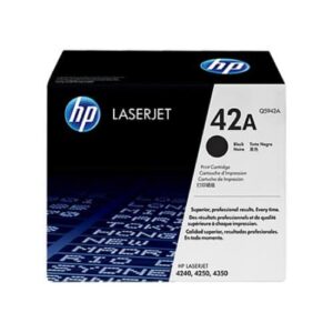 HP 42A Black Toner Cartridge in Dubai - Q5942A