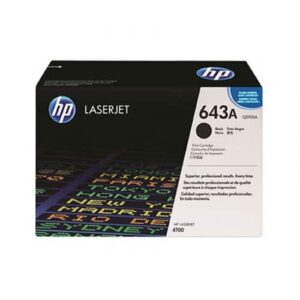 HP 643A Black Toner Cartridge in Dubai - Q5950A