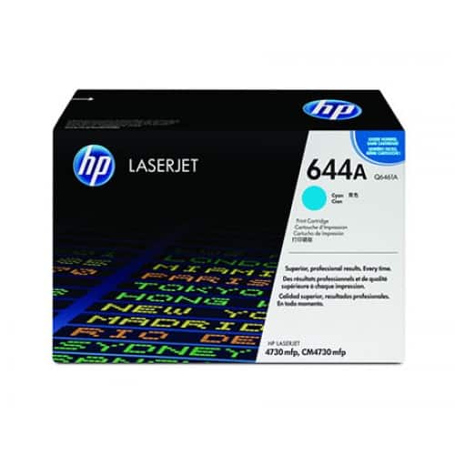 HP 644A Cyan LaserJet Toner Cartridge (Q6461A)