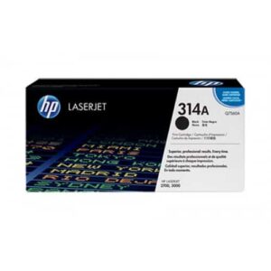 HP 314A Black LaserJet Toner Cartridge (Q7560A)