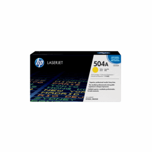HP 504A Yellow LaserJet Toner Cartridge (CE252A)