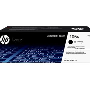 HP 106A Black LaserJet Toner Cartridge Dubai – W1106A
