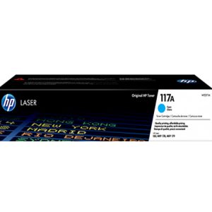 HP 117A Cyan LaserJet Toner Cartridge Dubai – W2071A