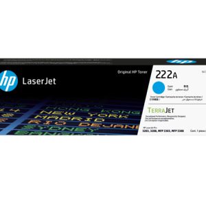 HP 222A Cyan LaserJet Toner Cartridge Dubai – W2221A