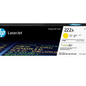 HP 222A Yellow LaserJet Toner Cartridge Dubai – W2222A