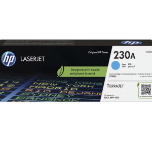 HP 230A Cyan LaserJet Toner Cartridge Dubai – W2301A