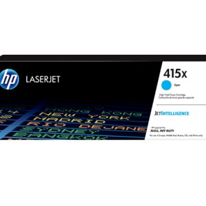 HP 415X Cyan LaserJet Toner Cartridge Dubai – W2031X