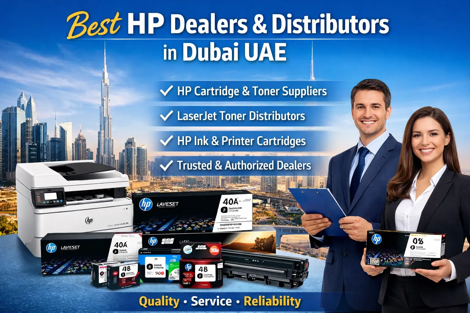 Best HP Dealers & Distributors in Dubai UAE