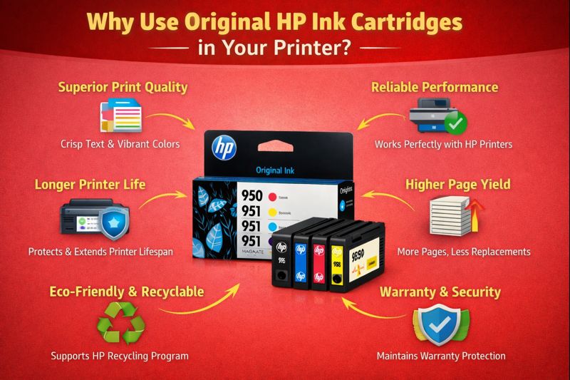 Why Should You Buy Original HP Ink Cartridges in Your Printer